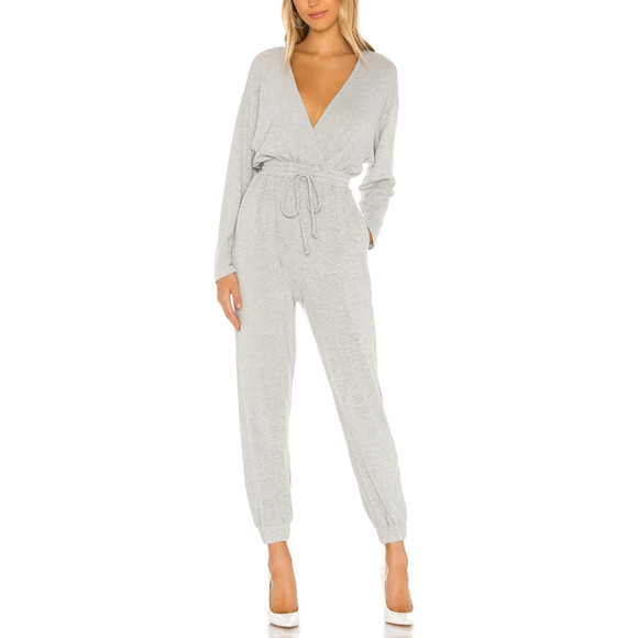 Majorelle 'Willie' Grey Polyester Jumpsuit Size M - Picture 1 of 5